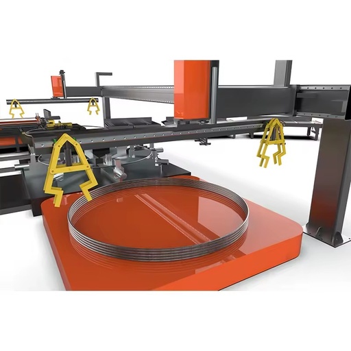 Advanced Automatic High-Accuracy Rebar Bending Machine with Integrated Welding and Cutting for Carbon Steel Cage Fabrication