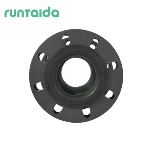 UPVC Flange Industrial Grade Slip-on PVC-U Chemical Split Flange Dark Gray PVC Flange