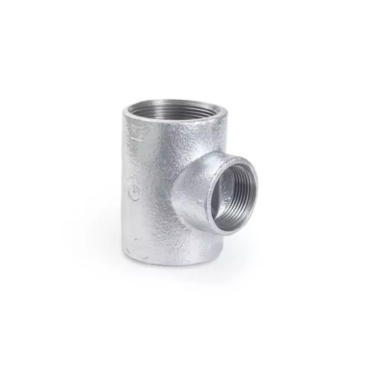 Factory Wholesale Tees Plain (T) Galvanized dan Black Malleable Iron Pipe Fitting Material Equal Diameter Tee