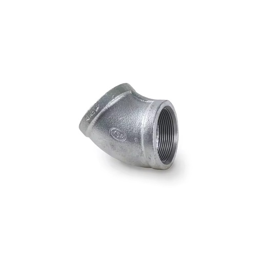 TSP Brand Elbow 45 Degree Banded Malleable Iron Pipe Fittings High pressure pipe fitting Malleable iron
