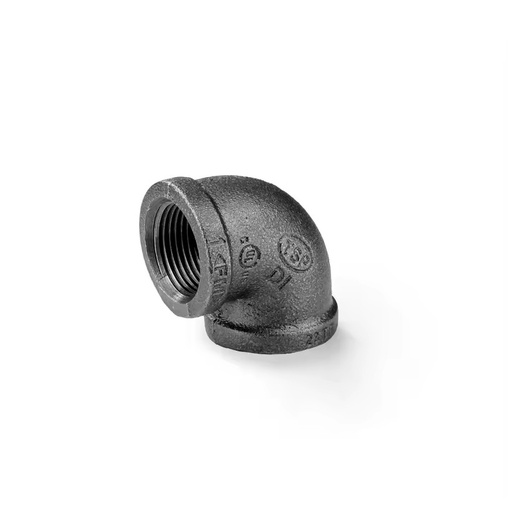 Elbows 90° Banded FCD 450 / ASTM A536 (Grade 65-45-12) Malleable Iron Pipe Fittings Reducing Elbows 90° Brand TSP