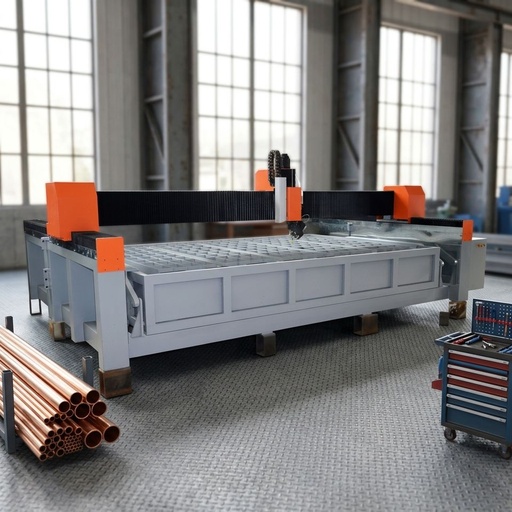 Manufacturers wholesale water jet cutter cnc 5 axis waterjet cutting machine