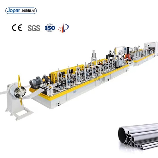 Fully Automatic Laser Welded Stainless Steel Pipe Making Machinery - High-Speed Tube Production Line