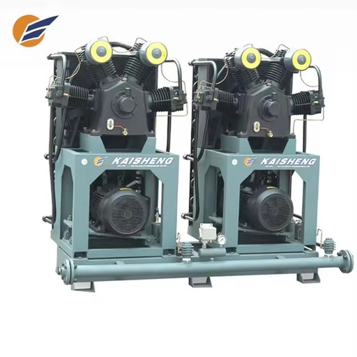 PET Bottle Blowing Machine 30 bar Piston Type air Compressor (2xSSA130H-3.2/30)