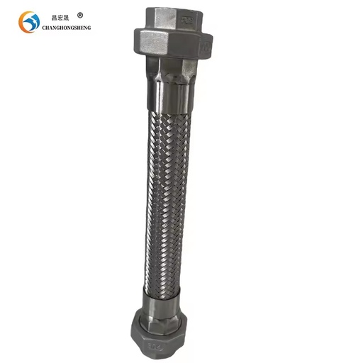 Factory Price Braided Stainless Steel High Pressure Corrosion-resistant Flexible Vacuum Hose for Pump and Valve Systems