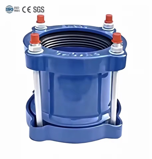 High Pressure Painted Surface Sleeve Type Ductile Iron Universal Flexible Connection Dresser Pipe Coupling Joint