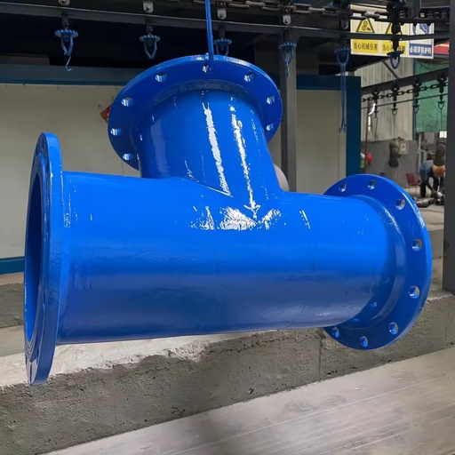 Factory Price EN545/EN598 Ductile Iron Pipe Fittings All Flange Tee One-stop Solution for Water and Sewage Project