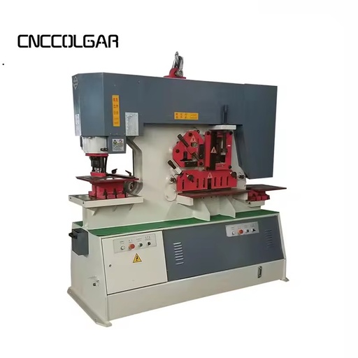 Q35Y-25 CNC Hydraulic Ironworker Machine | Multi-purpose Combined Punching and Shearing Machine with 5 Work Stations