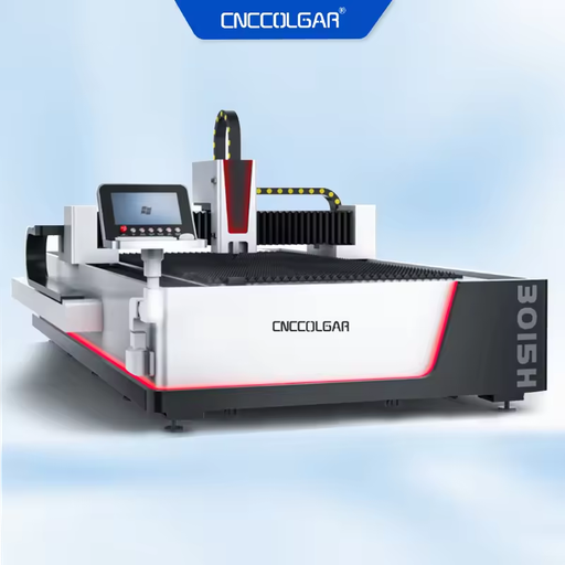 CNCColgar 3000W/1500W Fiber Laser Cutting Machine CNC Laser Cutter with Cypcut Control for Sheet Metal & Tube