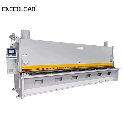 DAC360 CNC Hydraulic Guillotine Shearing Machine 16x6000 Sheet Metal Plate Shears 6mm Steel Cutting Line