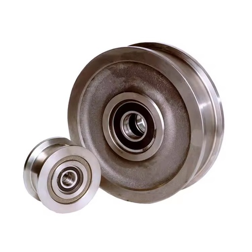 Densen Customized Forged Alloy Stainless Steel Wheel for Crane Wheel for Overhead Crane