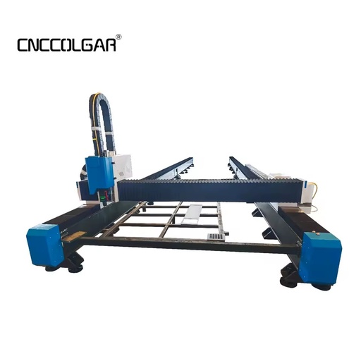 6000W CNC Gantry Fiber Laser Cutting Machine High Speed Industrial Production Line