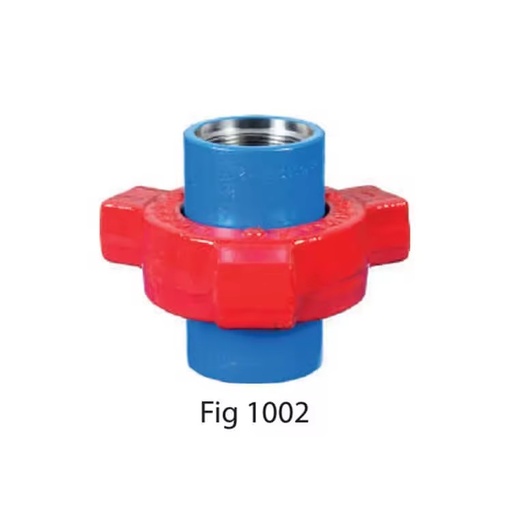 Densen Customized FIG100-1502 2"-6" Forging Carbon Steel Threaded Hammer Union with Pipe Fittings for Oil Industry