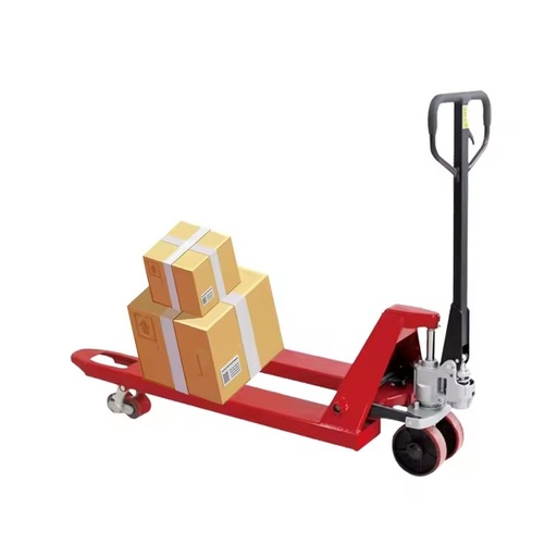 New 2Ton Hydraulic Pump 4WD Hand Pallet Truck with Nylon Wheels Manual Forklifts 2-Year Warranty
