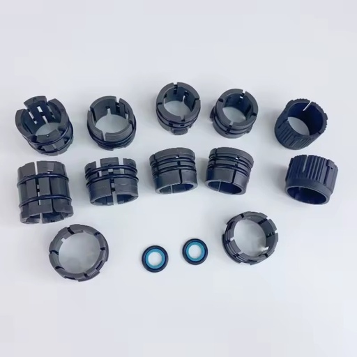 OEM Customized Injection Molded Parts ABS Rubber PP PVC HDPE Plastic Small Medical Manufacturing Tolerance 0.003mm Mould