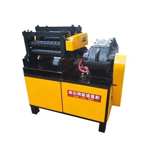 Steel Bar Cutting and Bending Rebar Straightener and Straightening Machine