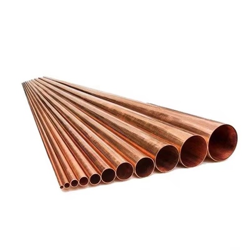High Quality 5/8 Inch Pure Copper Tube C11000 Grade Brass Refrigeration Air Conditioning Low-Cost Square Welding Bending Coiled
