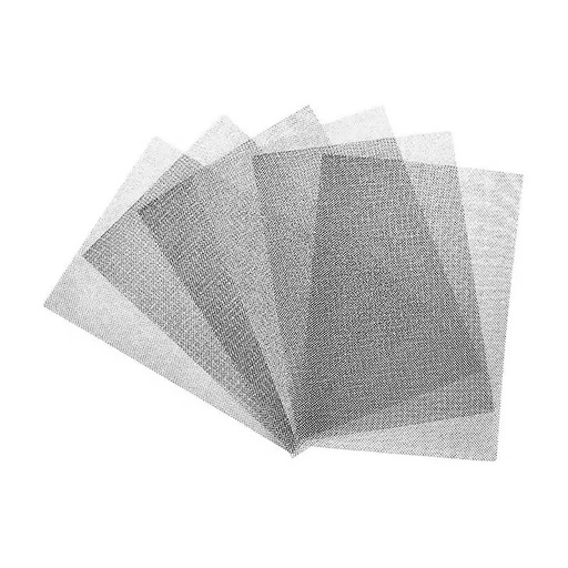 100/200 Micron Flexible Metal Woven Mesh Filter Screen 304 Stainless Steel Wire Mesh Vibrating Sieve Cutting/Welding/Bending