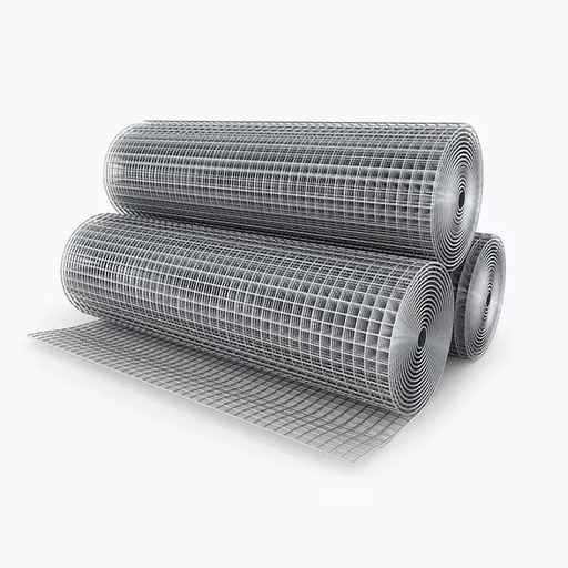 Galvanized Iron Wire Hot Dipped Galvanized Expanded Mesh PVC Coated 1/2 Inch 4X50FT Roll Welded Metal Wire Mesh for Cages