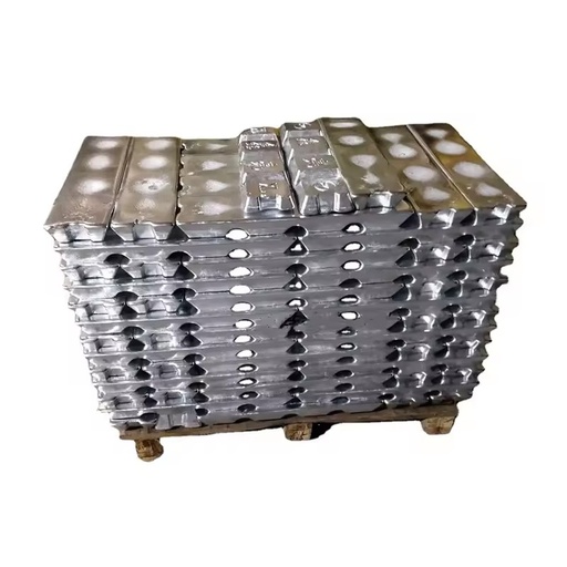 High Purity 99.995% Zinc Alloy Ingots Silver White Lustrous Square Shape Non-Secondary Widely Used Brand