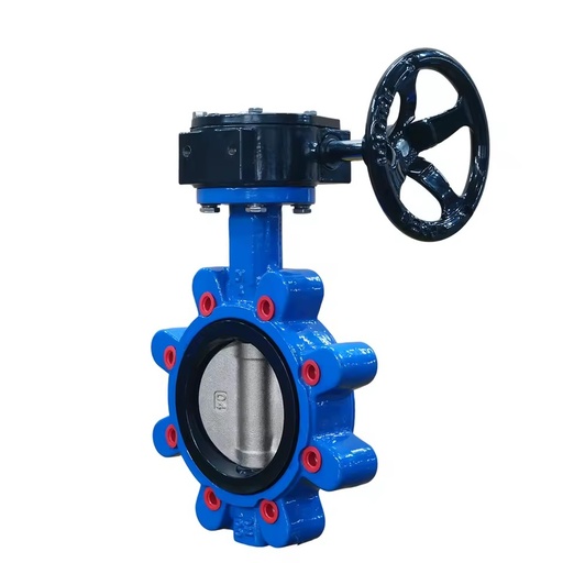 Worm Gear Operated Lug Type Butterfly Valve, GGG50 Ductile Iron EPDM Seated Valve for Manual Water Control