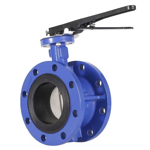 PN10/16 Factory Direct Sale Cast Iron EPDM Flange Type Cast Manual Turbine Iron butterfly Valve