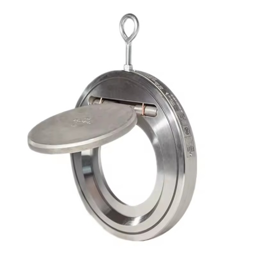 ANSI 150 Stainless Steel 316 Wafer Type Single Door Check Valve for Drain