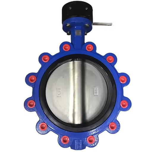High Performance 4 Inch Manual Lug Butterfly Valve SS304 Disc Ductile Iron Industrial Standard Water Works ISO9001:2008 CE