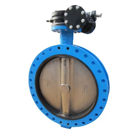 Ductile Iron (DI) U-Type Flanged Butterfly Valve, PN16 GGG50 Resilient Seated Valve for Industrial Works