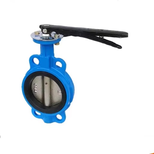GGG50 Wafer Butterfly Valve, DN50-DN600 PN10 PN16 Resilient Seated Concentric Valve for Water Works & Irrigation