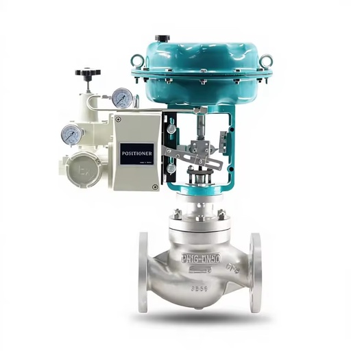 JLZJHP Pneumatic Control Valve Diaphragm Proportional Flow Single-seat Flange Explosion-proof Steam Stainless Steel Made