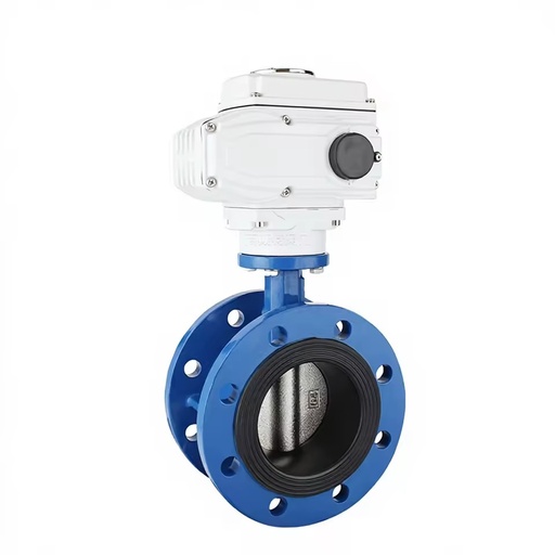 D941X-16Q Electric Flange Butterfly Valve 304 Stainless Steel Soft Seal Explosion-Proof Regulating Quick Cut-Off Valve DN100
