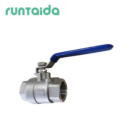 2inch Stainless Steel 304 Body 1pc PTFE Valve Threaded Ends Full Bore Ball Valve