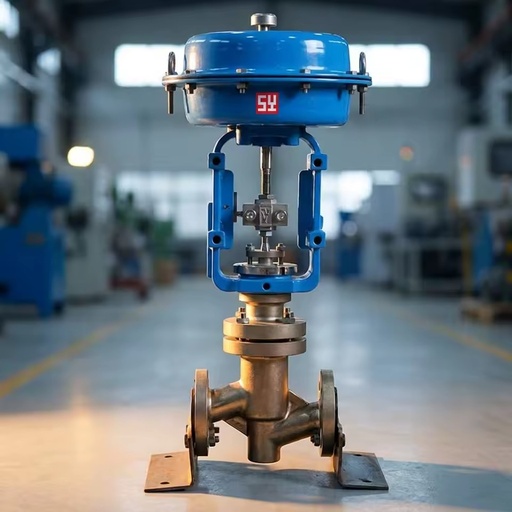 SY500PFW Fluorine Lined Control Valve Manufacturer Corrugated Tube Pneumatic Electric Actuator PN10 PN16 Corrosive Chemical