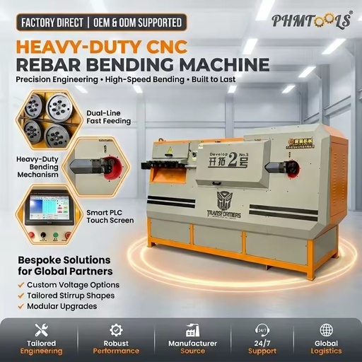 Factory Price Stirrup Bending Machine CNC Automatic Wire Bender Steel Bar Rebar Stirrup Bending Rebar Bending Machine