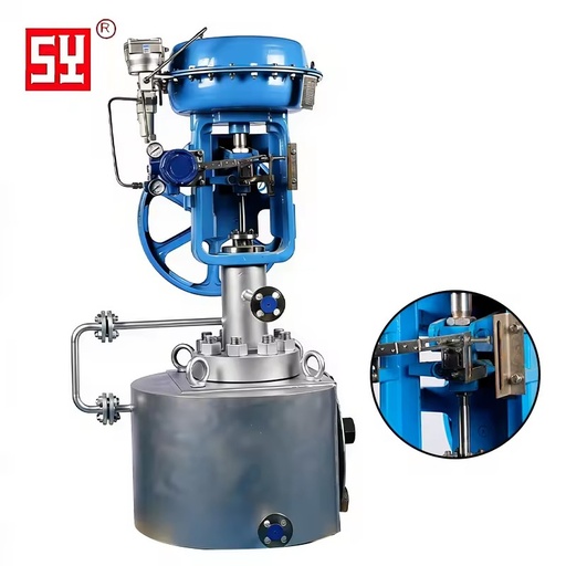 Pneumatic High-Pressure Insulated Angle Flange Valve A182/A350 2500LB Regulating Chemical Industry Gas Base OEM/ODM Suyi