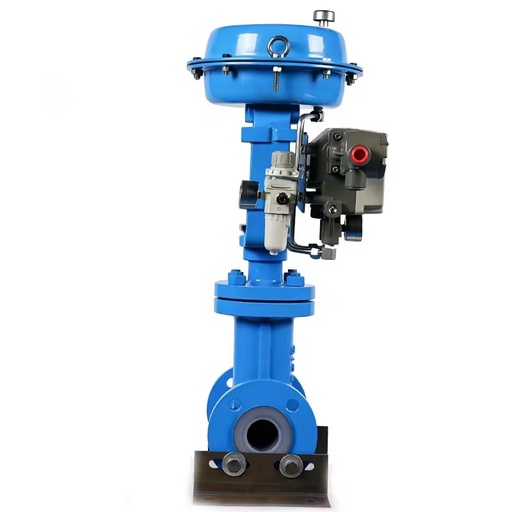 Pneumatic Fluorine Lined Control Valve 3/4/5/6/8/10/12inch Control Valve for Petroleum