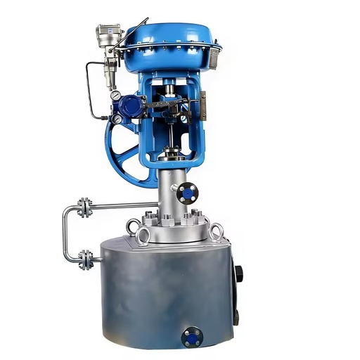 Suyi Pneumatic Insulated High Pressure Angle Valve 2500LB Flange Regulating Valve for Chemical Industry Petroleum 1 Year