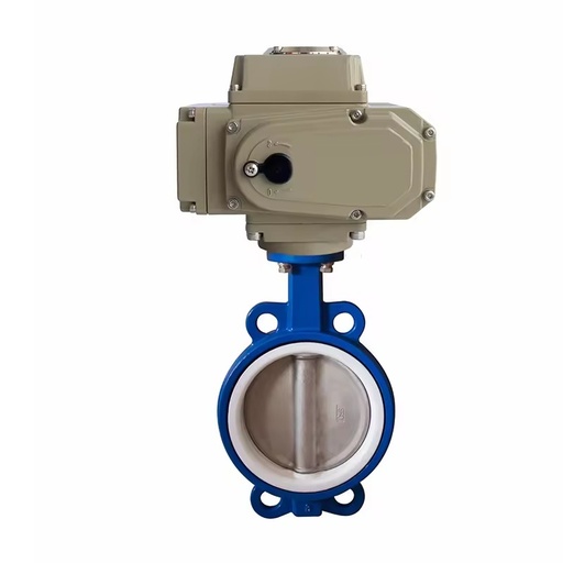 DN100 PN16 Cast Iron/ductile Iron Hard Valve Seat Wafer butterfly Valve with Electric Automatic Water Valve