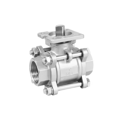 Customizable High-Temperature Angle Three-Piece Stainless Steel Manual Water Pressure Regulator Ball Valve OEM Customizable
