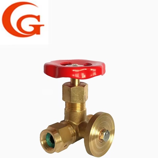 Brass Manual High Temperature Water Pressure Control Needle Valve with Male Thread (OEM)