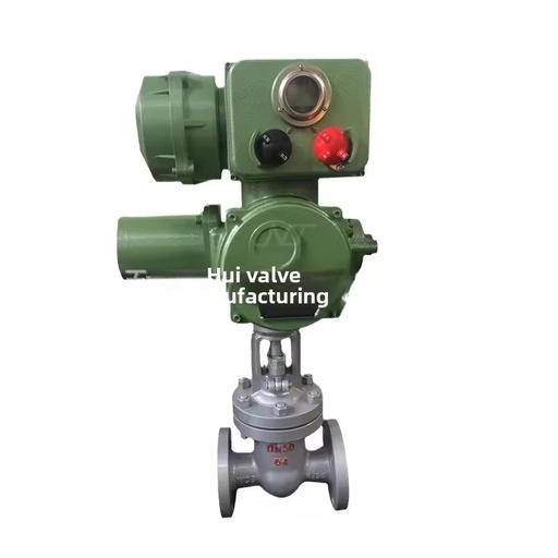 Cast Steel Electric Gate Valve Z941H-16C Flanged Wedge Design DN40/DN50/DN65 for Chemical Industry Steam Use Room Temperature