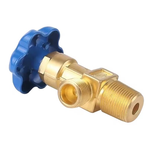 High Quality Gas Cylinder Valve Cga580-9b Brass Valve for CO2 Oxygen Nitrogen Gas Cylinder for Insert Valves Parts Accessories
