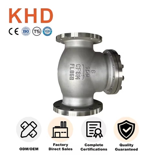 American Standard WCB Check 316 304Stainless Steel Valve 8in Carbon Steel ASME Standard 150LB Cast Check Valve