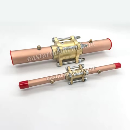 BS EN 737 Medical Gas Check Valve Medical Pipeline Oxygen Check Valves Hospitals GMPS Medical Gas Valve