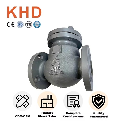 Fast Delivery Swing Type Wcb Casting Check Valve 1 Inch 150LB Flanged Non Return Carbon Steel Check Valve