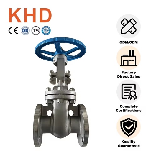 Manufacturer API 609 Stainless Steel Manual Gate Valve American Standard Flange 304 Material 2in Manual Gate Valve