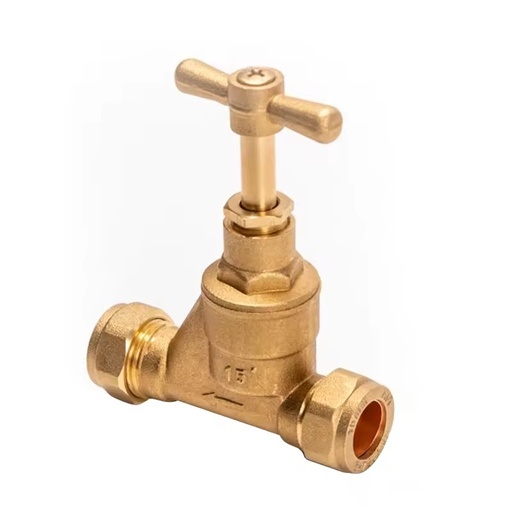 15mm 22mm 0.8 Inch BSPP/BSPT/NPT Melco Type BS1010 Brass Stop Cock Valve ISO9001 CE