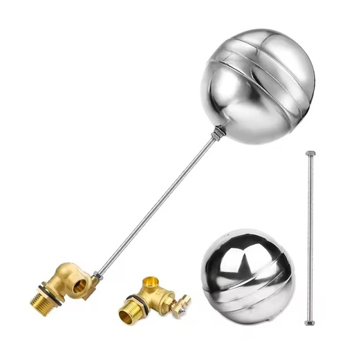 DN15-DN25 Standard Brass Ball Float Valve Manual Medium Temperature Hydraulic Male Thread Water