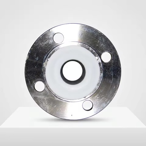 High Performance PTFE Lined Steel Straight Pipe with Flange Ends Heavy Duty Acid Proof Fluid Transfer